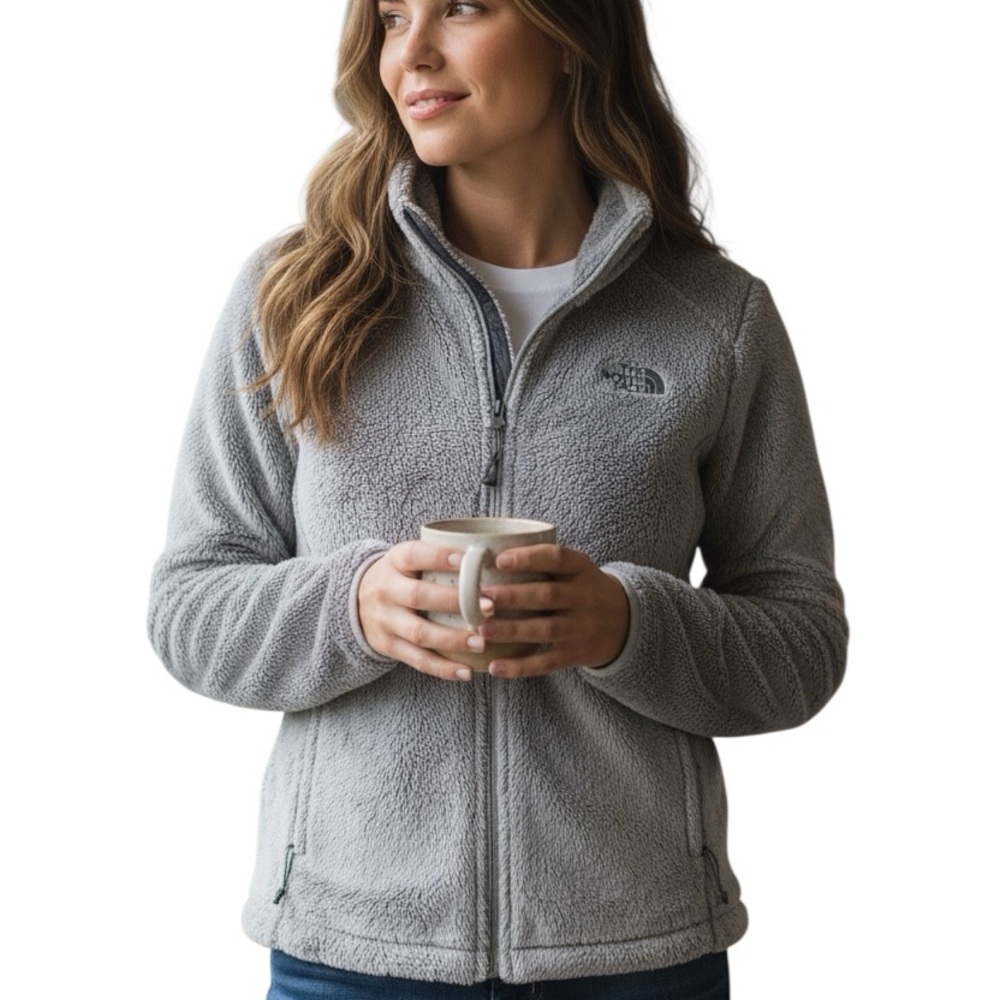 The North Face Osito Gray Fleece Jacket